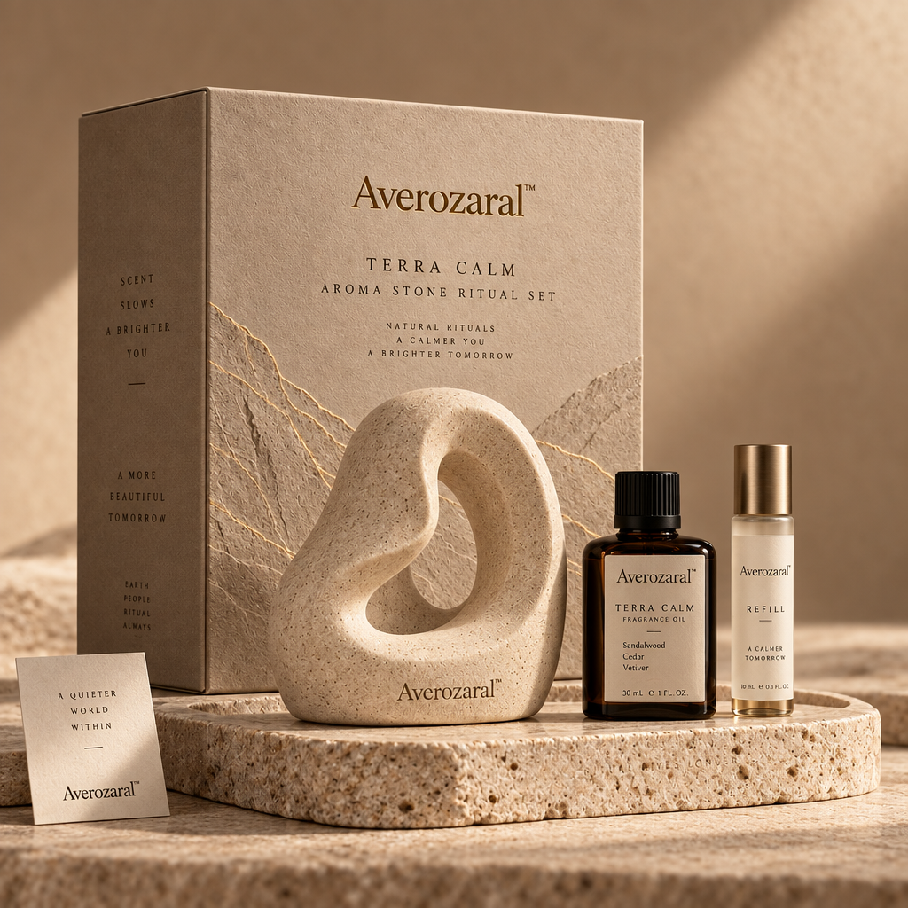 Averozaral™ Terra Calm Aroma Stone Ritual Set