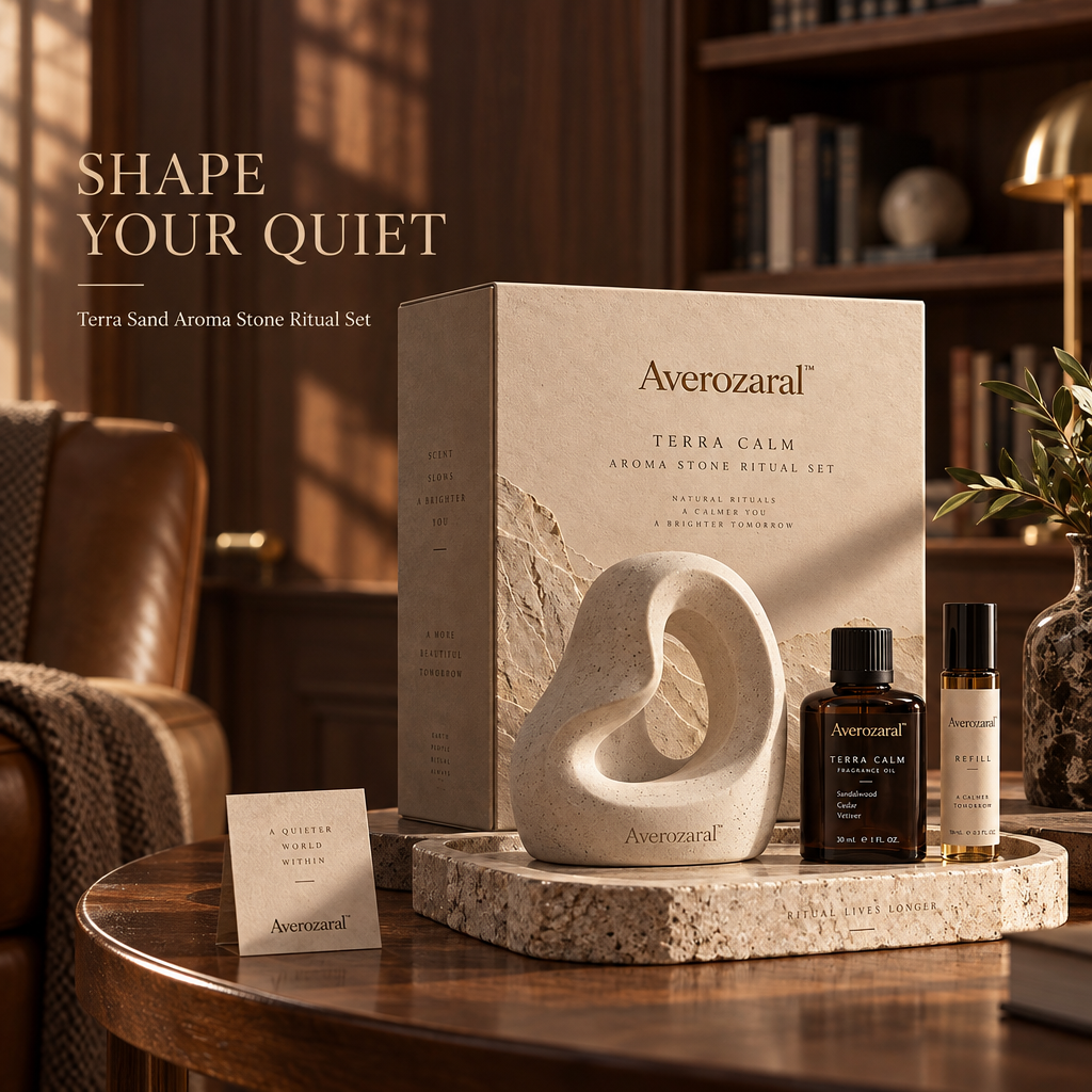 Averozaral™ Terra Calm Aroma Stone Ritual Set