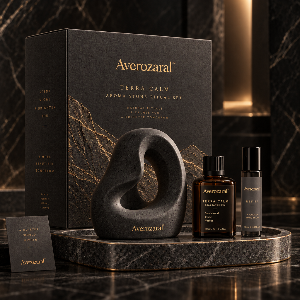 Averozaral™ Terra Calm Aroma Stone Ritual Set