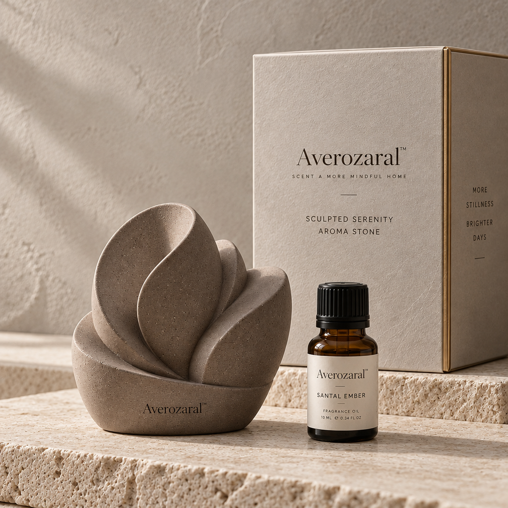 Averozaral™ Sculpted Serenity Aroma Stone