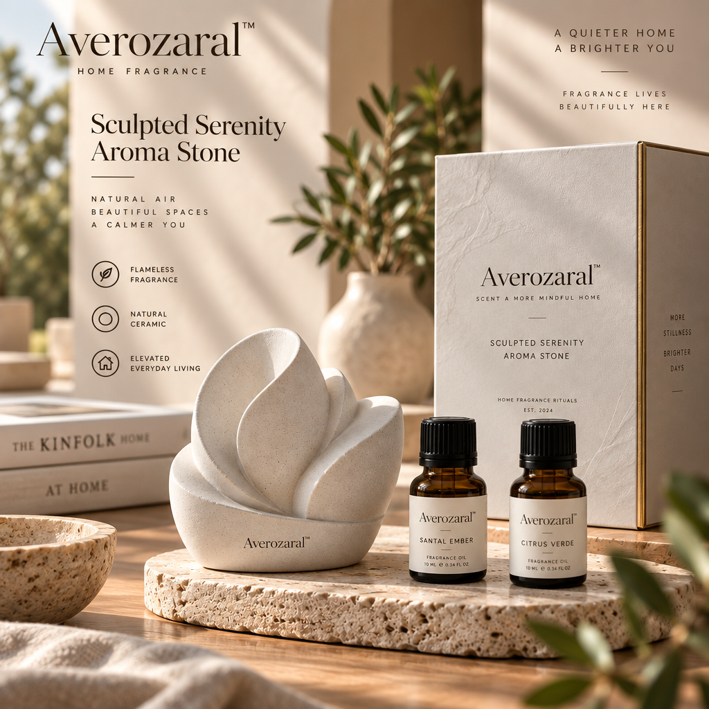 Averozaral™ Sculpted Serenity Aroma Stone